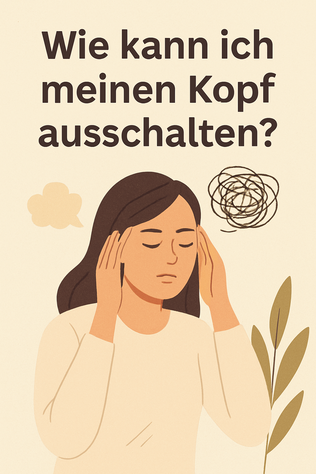 Wie kann ich meinen Kopf ausschalten? – Tipps für mehr Ruhe im Alltag